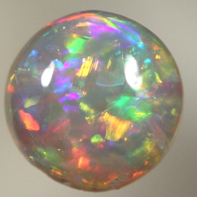 SOLID CRYSTAL OPAL Quality opal.Very 3D pattern, colour throughout